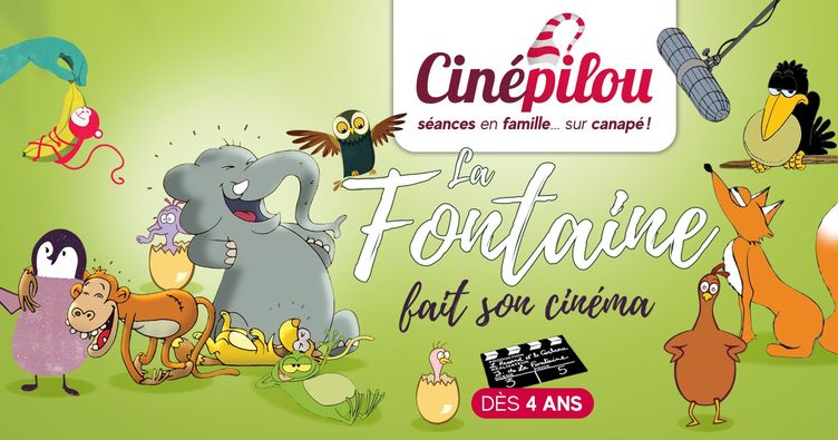 Cinépilou vendredi 12/03: La Fontaine fait son cinéma