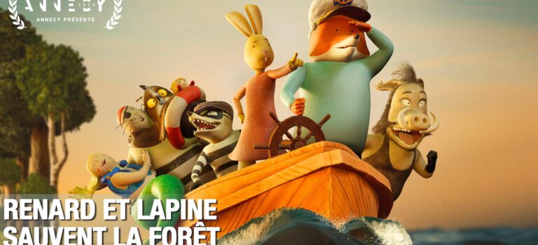 Renard et lapine sauvent la forêt