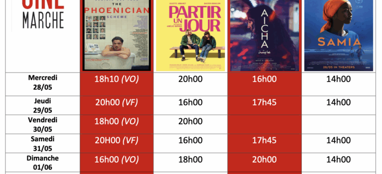 Programme de la semaine du 28/05 Programme de la semaine du 28/05