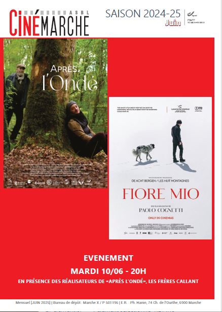 Programme des événements juin etc!