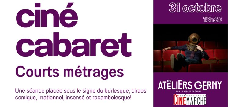 Ciné-cabaret – ciné-club insolite de courts métrages