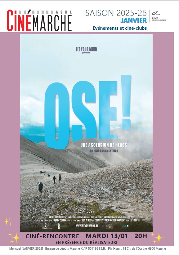 Programme de Janvier 2026 – ciné-clubs et événements