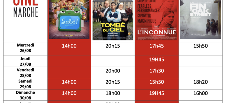 Programme hebdo Programme hebdo